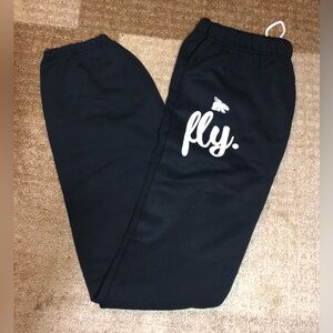 New Live Fly. Black Joggers